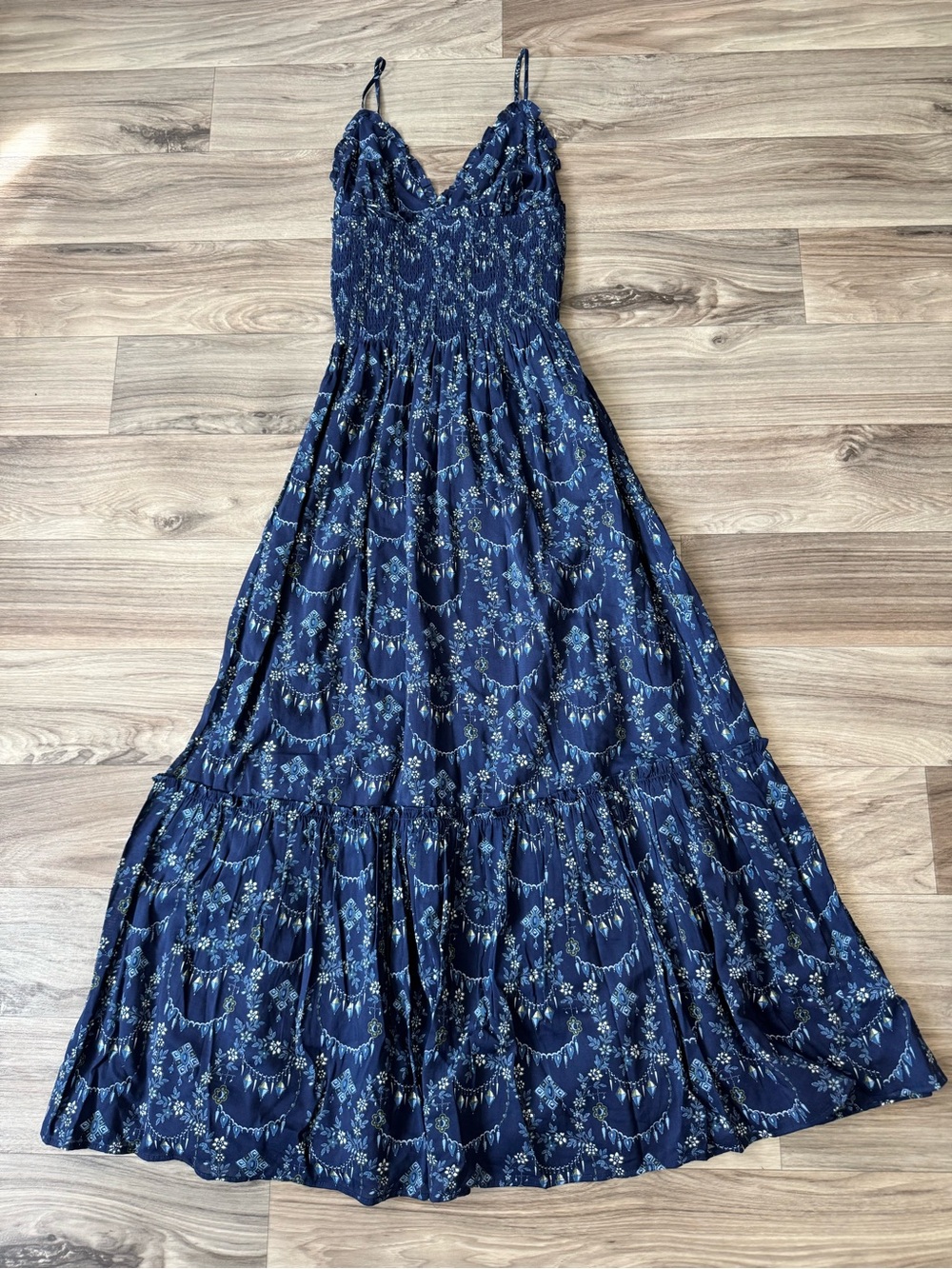 NWT Hill House Home The Dottie Nap Dress in Charm Scallop Size Small